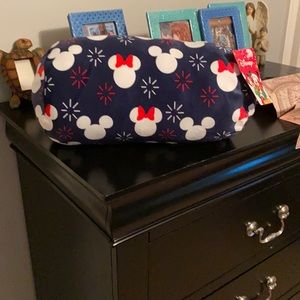 Disney Mickey and Minnie travel pillow 4th of July